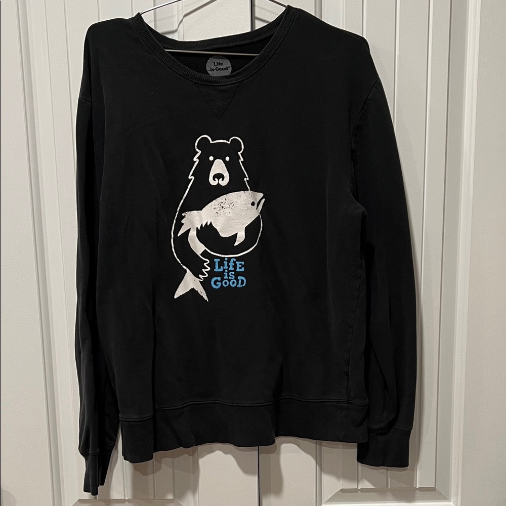 Life Is Good Crewneck